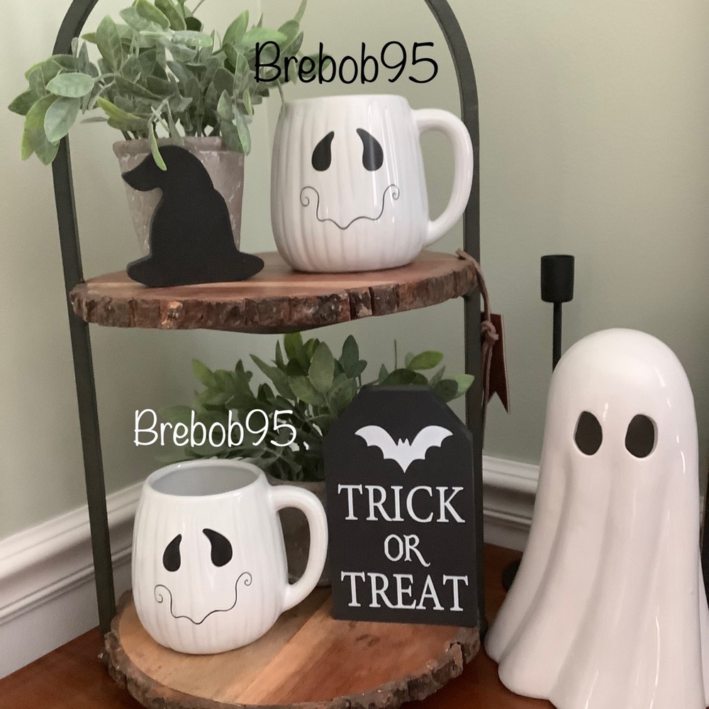 Halloween Ghost mugs set of 2 - VHTF